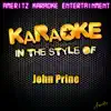 Ameritz Karaoke Entertainment - Karaoke (In the Style of John Prine)